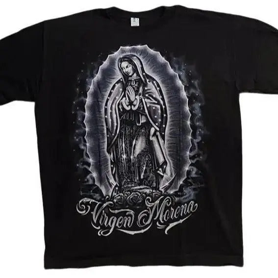 Our Lady Guadalupe Virgin Mary Virgen Morena Tops Underwear Menswear Streetwear Shirt Hoodie Sweatshirt