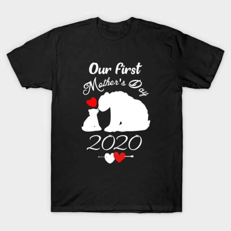 Our first mothers day bear 2020-mothers day gift T-Shirt style 02 Hoodie Sweatshirt | PrintMintTees.com