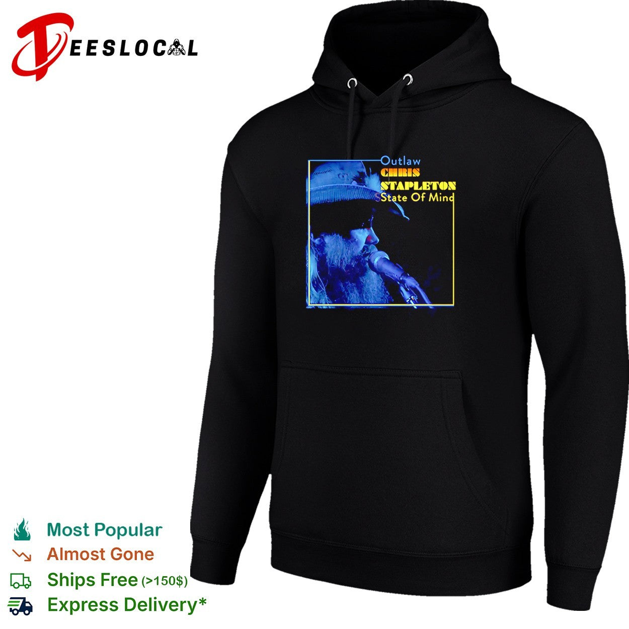 Outlaw Chris Stapleton state of mind shirt