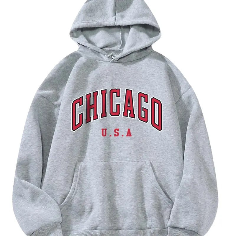 Oversized Sweatshirts Graphic Vintage Hoodie Cute Los Angeles California Pullover Crewneck Fashion OutfitsY2K T-Shirts