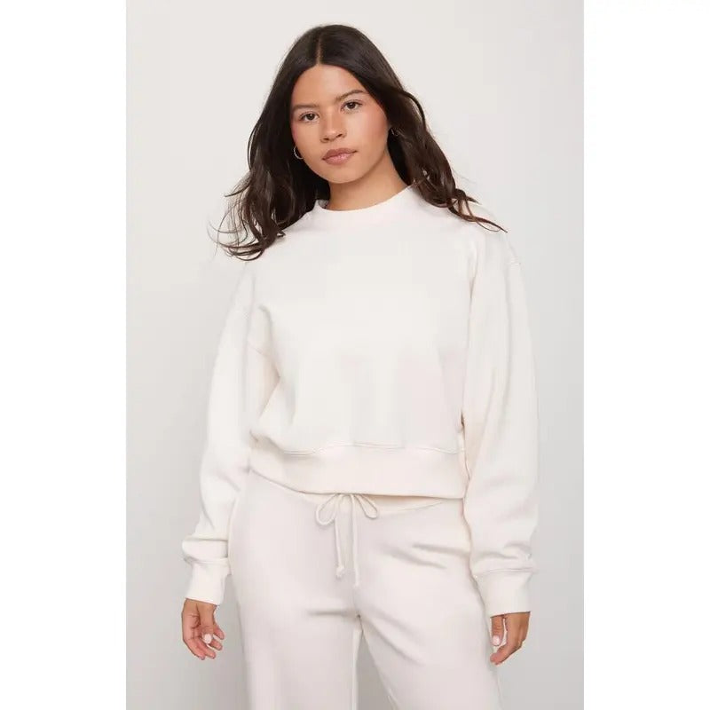 PAC 1980 Women's Active Sweat It Out Crew Neck Sweatshirt T-Shirts, Hoodie | PrintMintTees.com