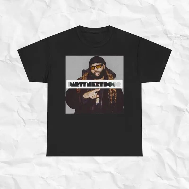 PARTYNEXTDOOR, Partynextdoor Album Cover T-Shirt, Bootleg Tee Vintage Graphic Tee, Merch Streetwear Hip-Hop, Premium...