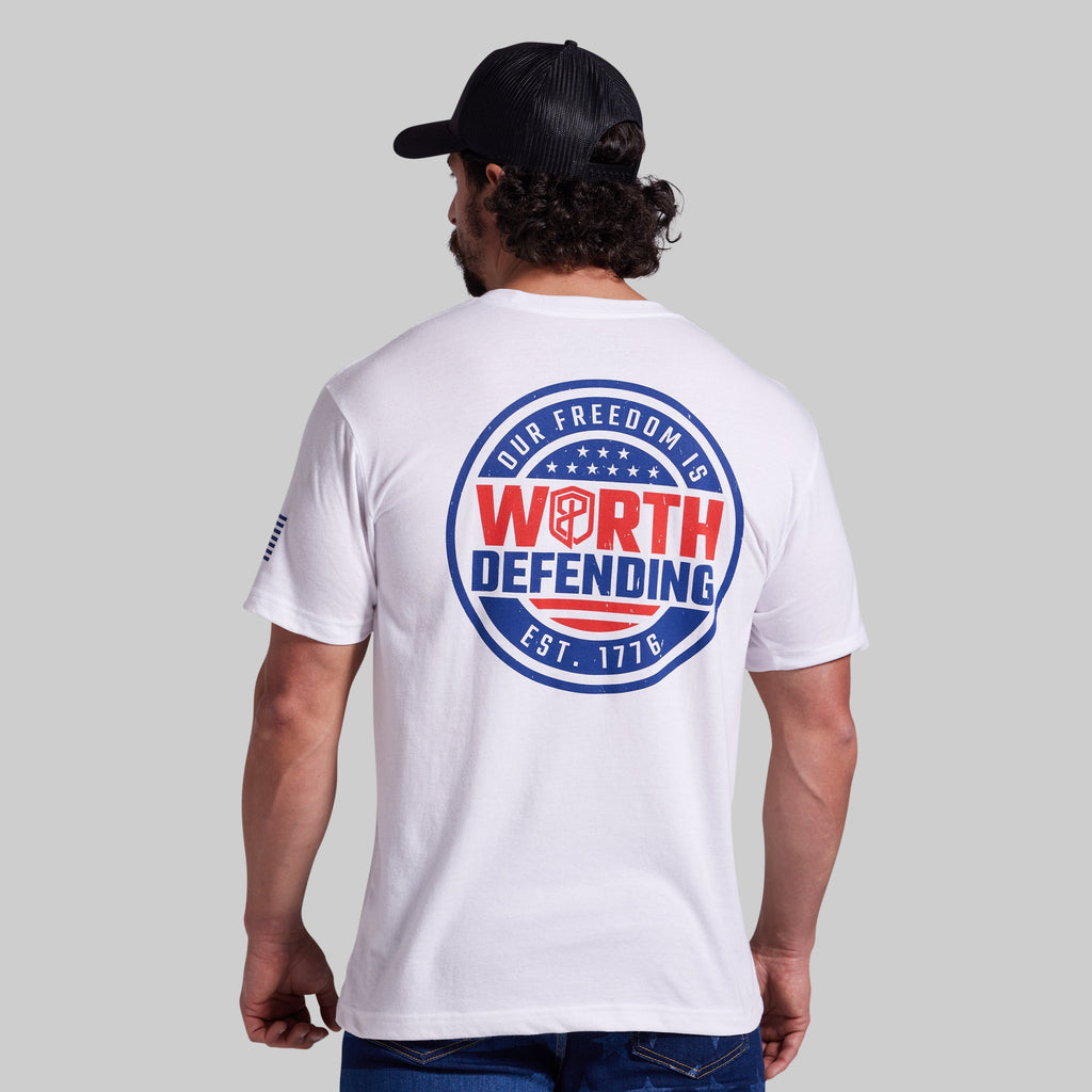 Freedom Defended Tee (White)