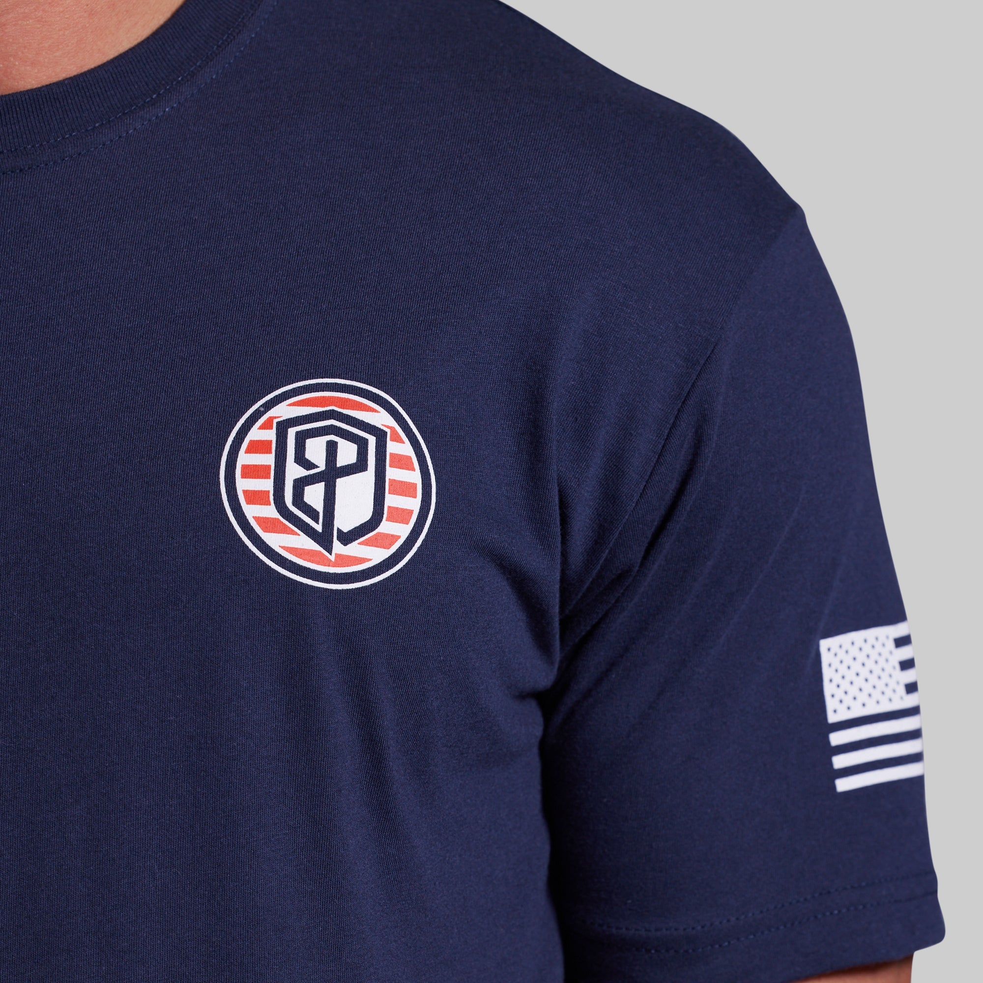 For The Driven Patriot Tee (Navy)