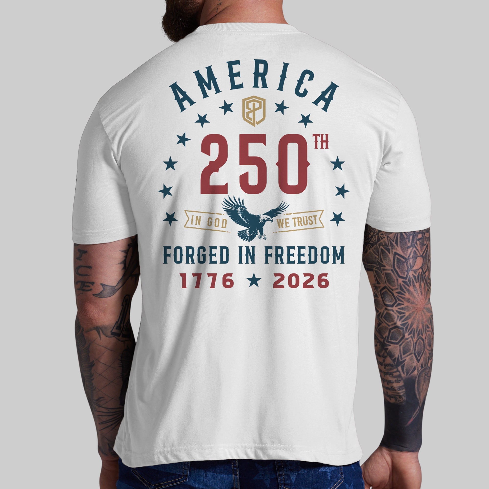 Forged in Freedom Tee (White)