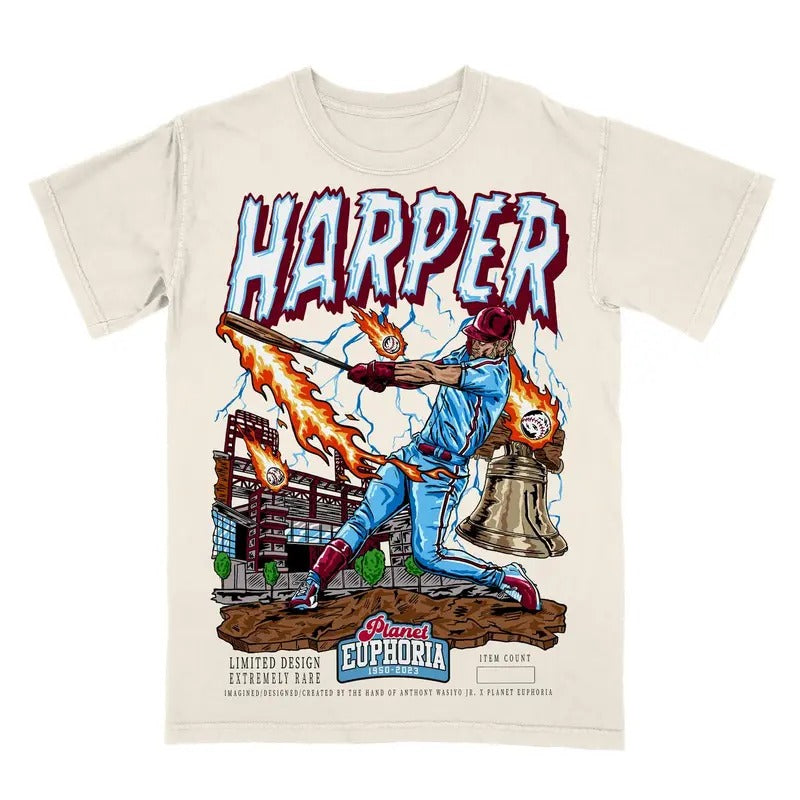 PE Bryce Harper Planet Euphoria Shirt, Vintage 90s Unisex Tee Various Sizes and Colors, shirt trend, shirt trend Hoodie...