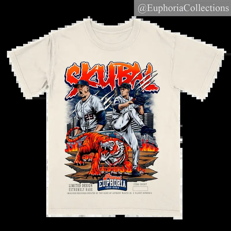 PE Tarik Skubal Tee Planet Euphoria Shirt, Vintage Style 90s Retro Unisex Streetwear Tee , Retro Chic Tee Hoodie Sweatshirt