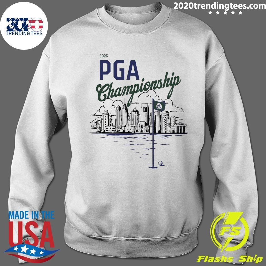 PGA Championship x Barstool Golf Philadelphia Skyline Tee Shirt