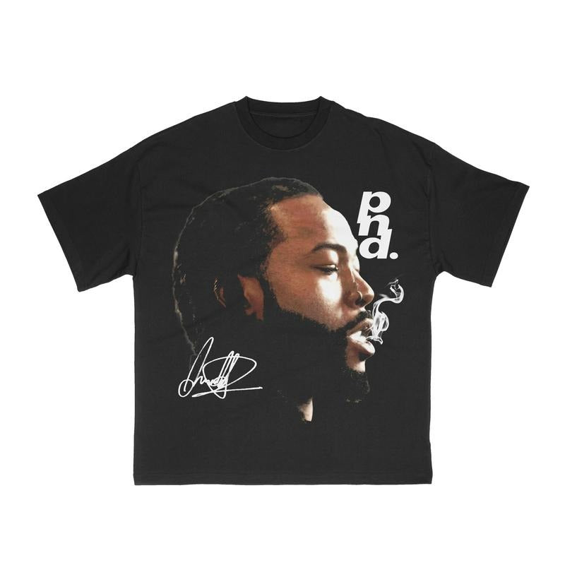 PND Shirt Big Face Vintage Rapper Graphic Tee Hip Hop Concert Merch Men Women Streetwear Hoodie Sweatshirt