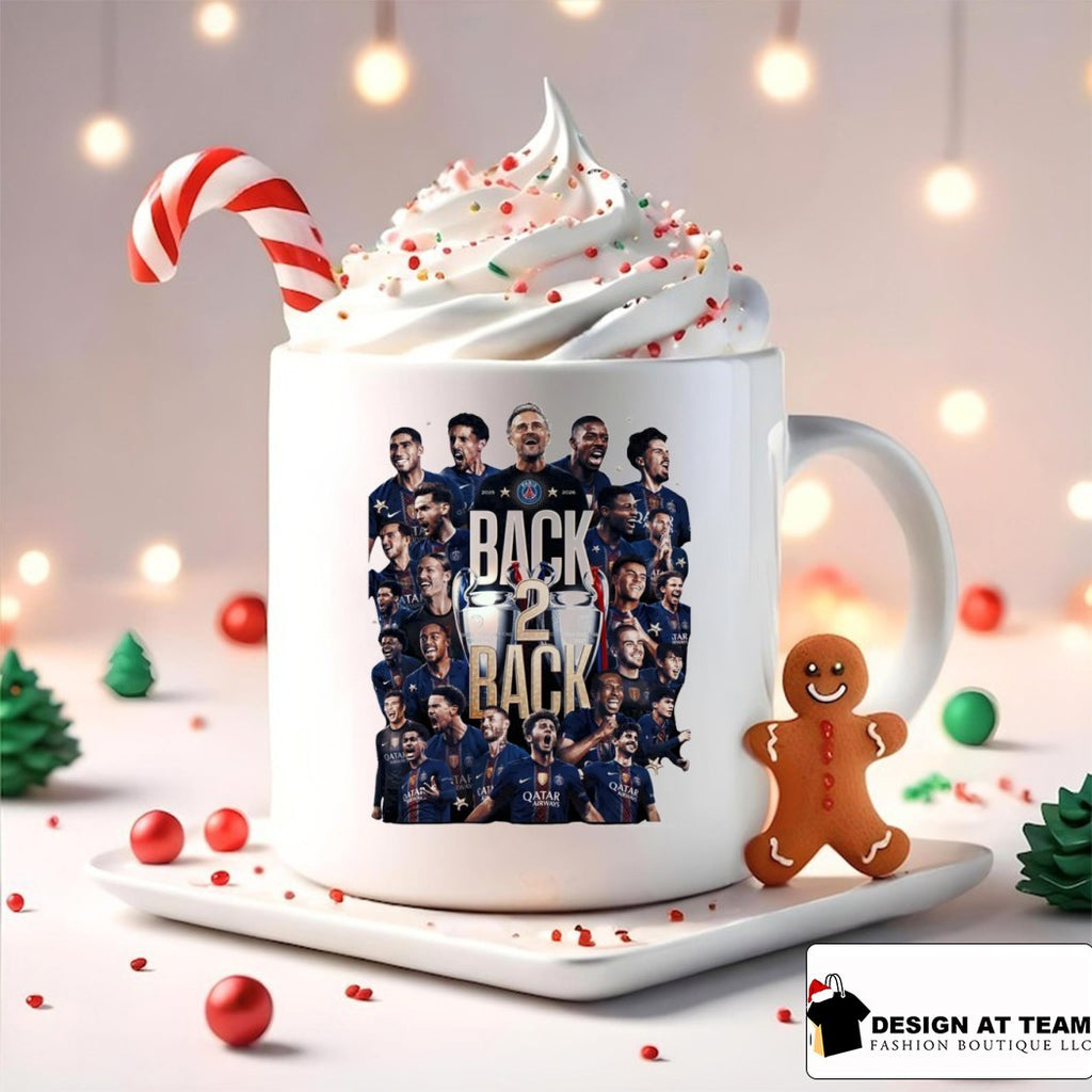 PSG Back 2 Back Champions League shirt