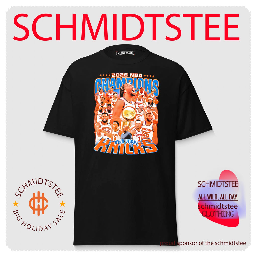 2026 NBA Champions New York Knicks graphic shirt