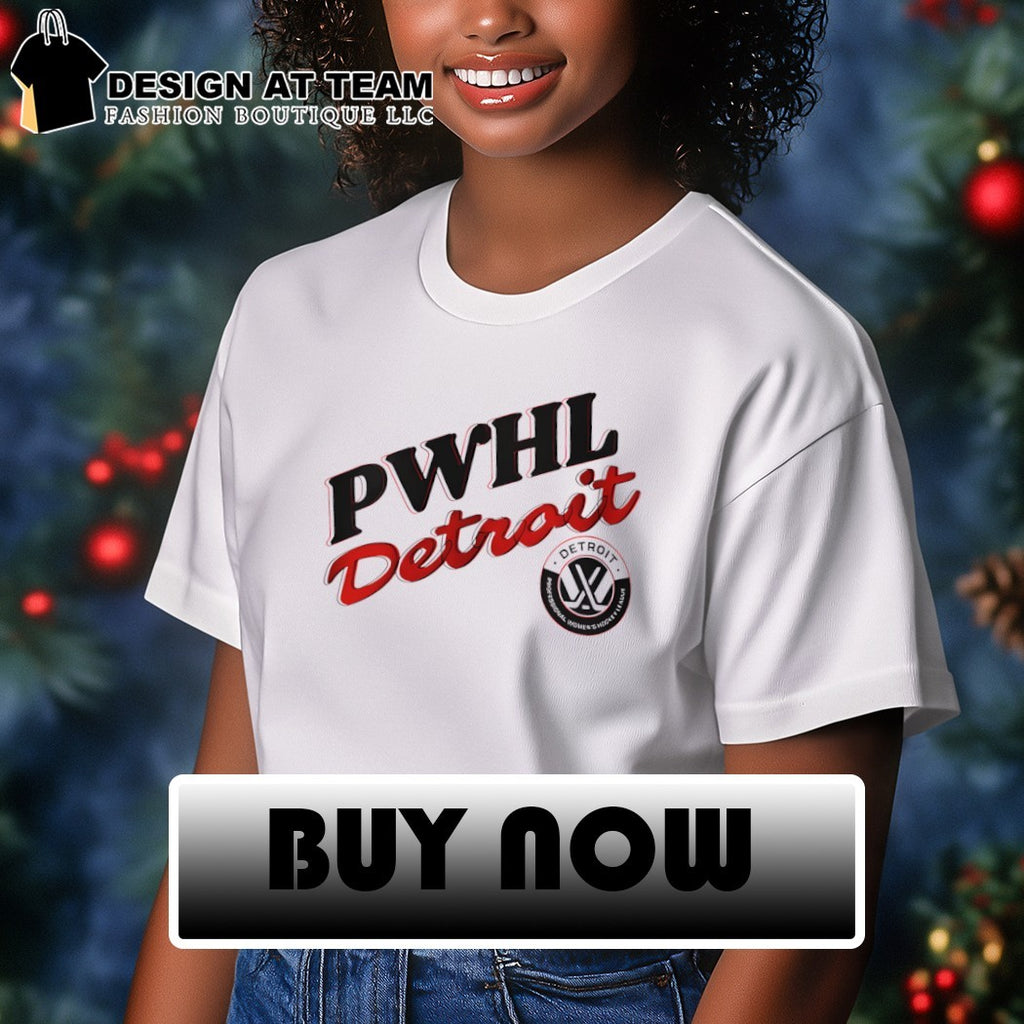 PWHL Detroit Women’s Hockey Motor City 2026 logo shirt