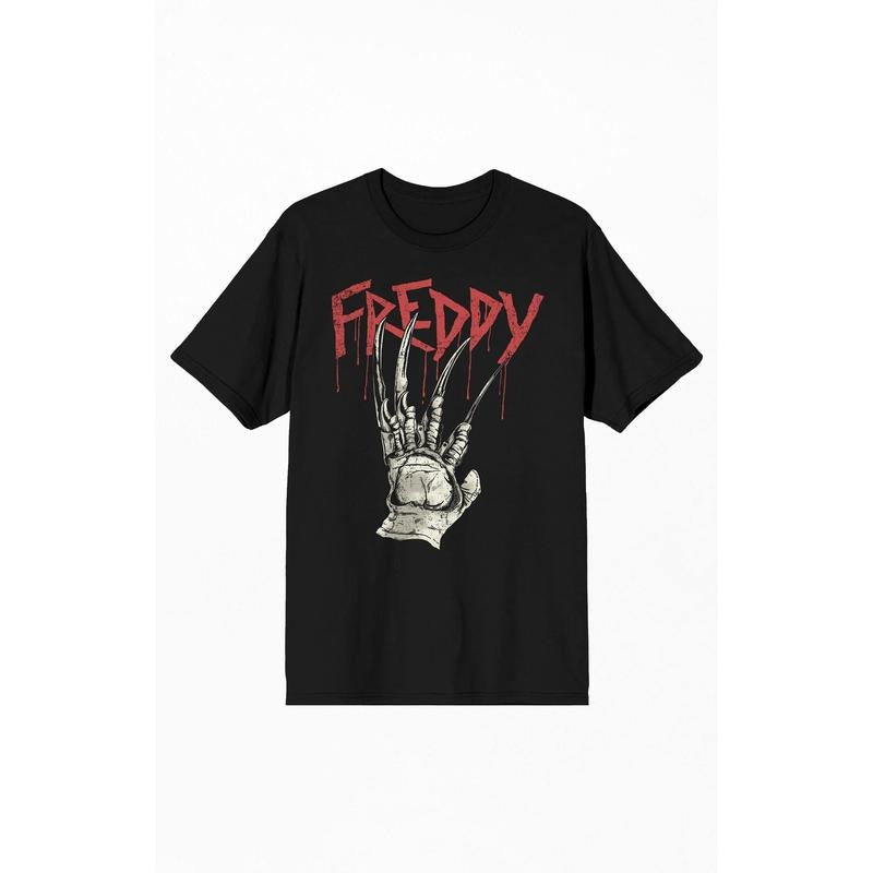 PacSun Women's A Nightmare On Elm Street Freddy T-Shirtstyle{n002}2 Shirt Hoodie Sweatshirt | PrintMintTees.com