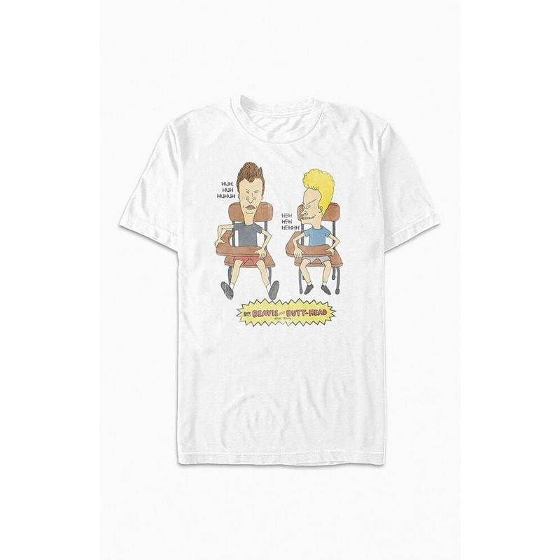 PacSun Women's Beavis And Butt-head Classroom T-Shirt Hoodie Sweatshirt | PrintMintTees.com