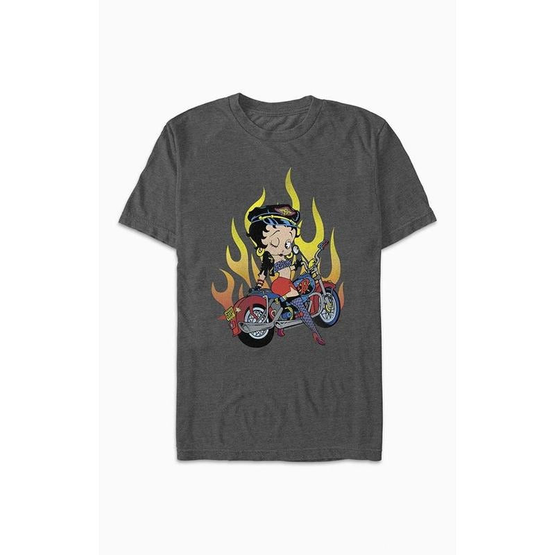 PacSun Women's Betty Boop Biker T-Shirt Hoodie, Sweatshirt | PrintMintTees.com