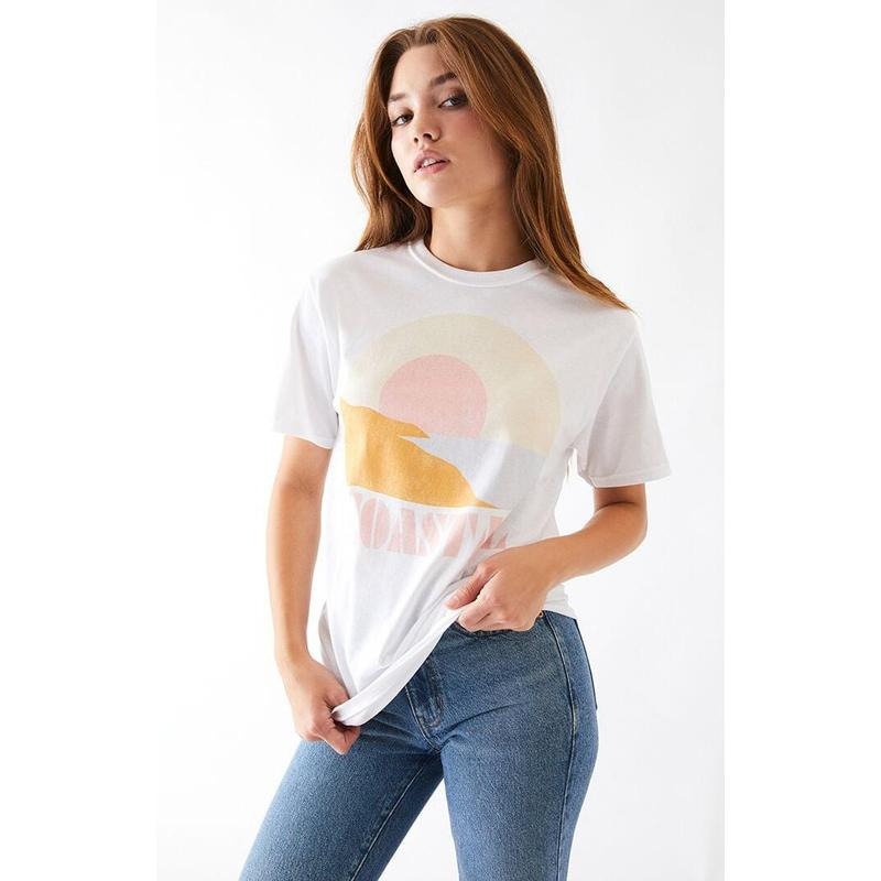 PacSun Women's Coastal T-Shirt Hoodie, Sweatshirt | PrintMintTees.com
