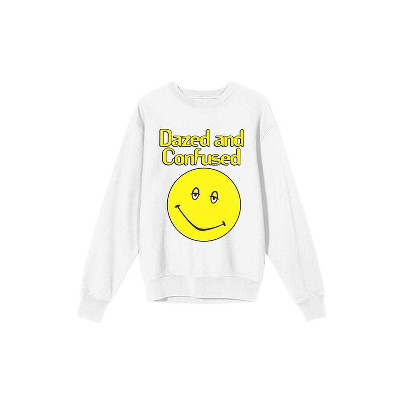 PacSun Women's Dazed & Confused Smiley Sweatshirt T-Shirts, Hoodie | PrintMintTees.com
