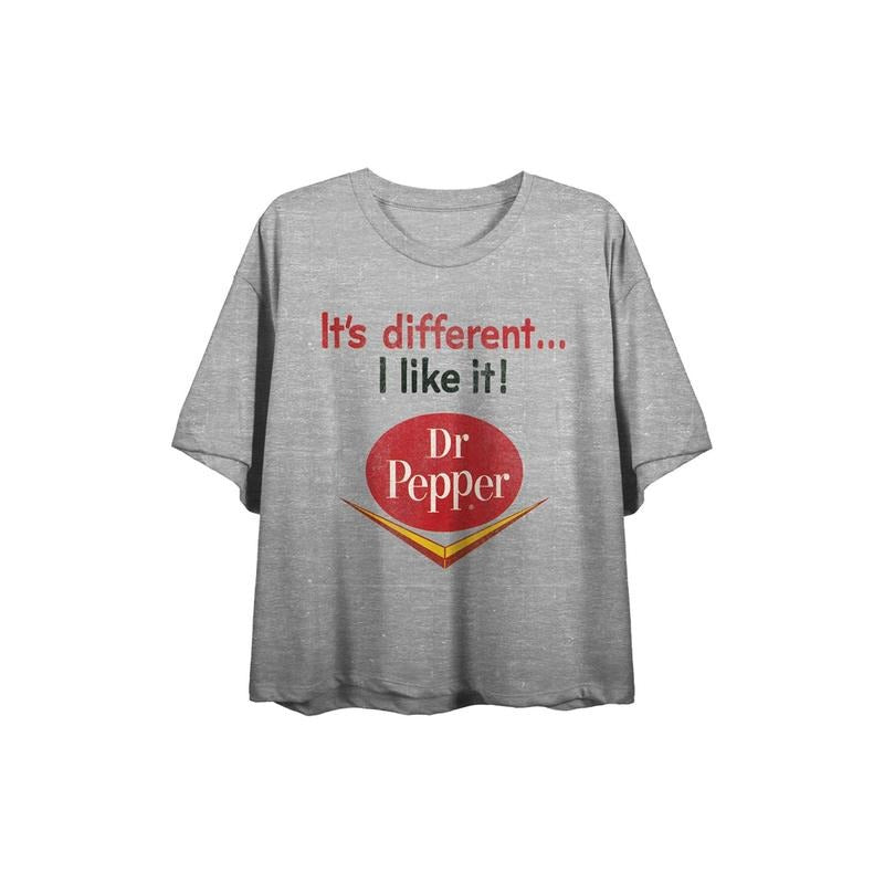 PacSun Women's Dr Pepper I Like It Vintage Cropped T-Shirt Hoodie Sweatshirt | PrintMintTees.com