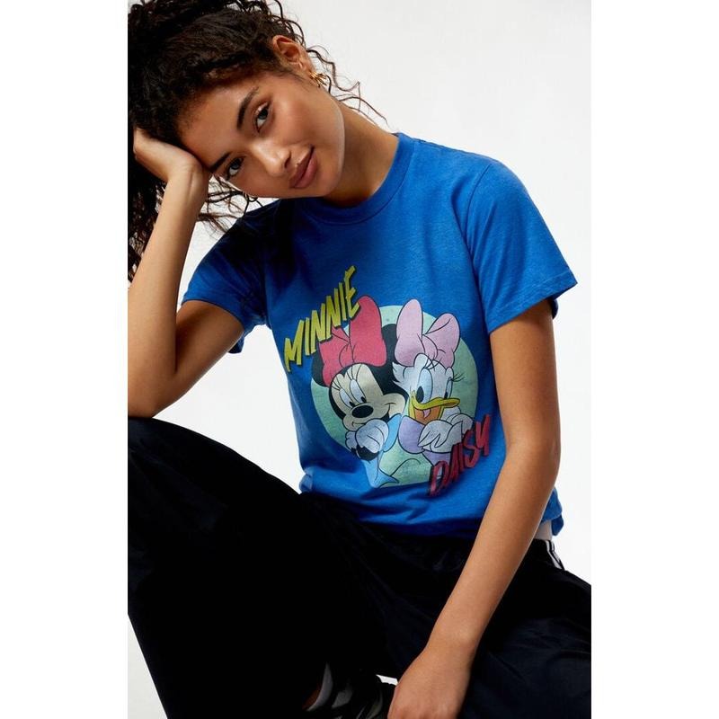PacSun Women's Minnie & Daisy T-Shirt Hoodie Sweatshirt | PrintMintTees.com