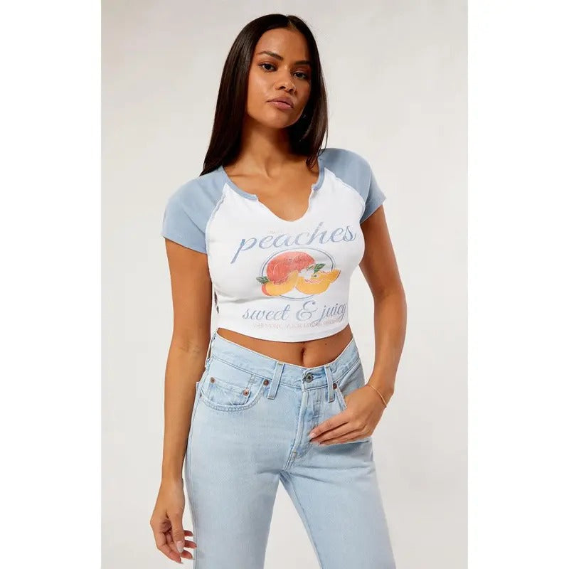 PacSun Peaches Shirt Hoodie Sweatshirt