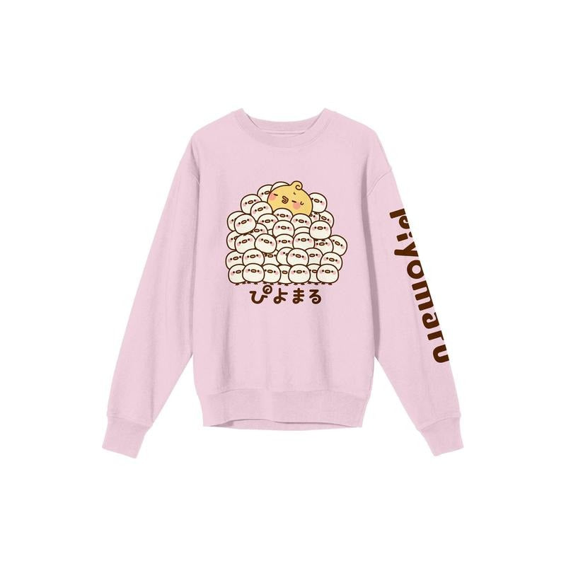 PacSun Women's Piyomaru Group Shot Crew Neck Sweatshirt Shirt Hoodie | PrintMintTees.com