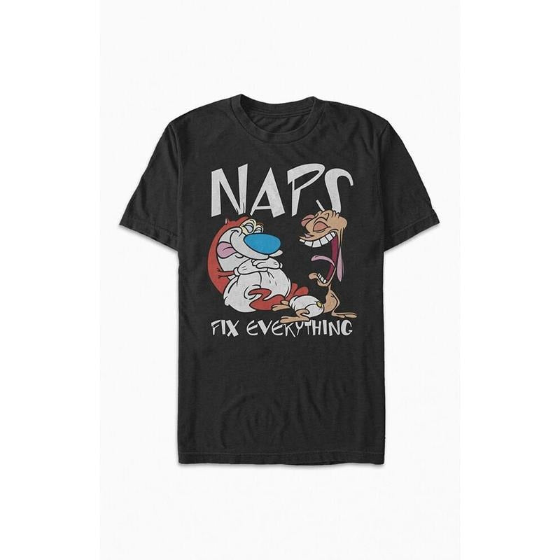 PacSun Ren Stimpy Nap T Shirtstyle{N002}2 T-Shirts, Hoodie, Sweatshirt