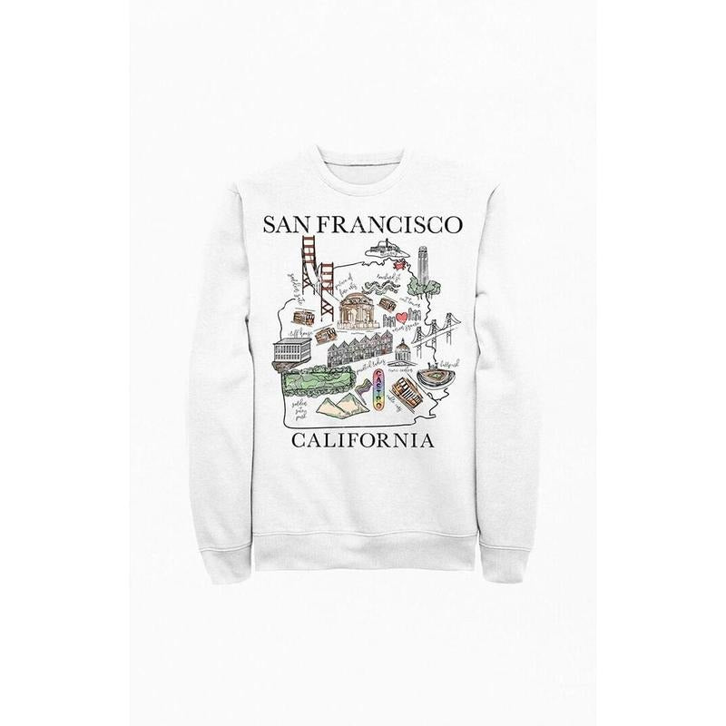 PacSun San Francisco Shirt Hoodie Sweatshirt