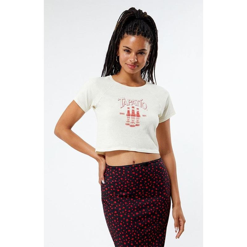 PacSun Tapatio Three Bottles Cropped Shirt Hoodie Sweatshirt