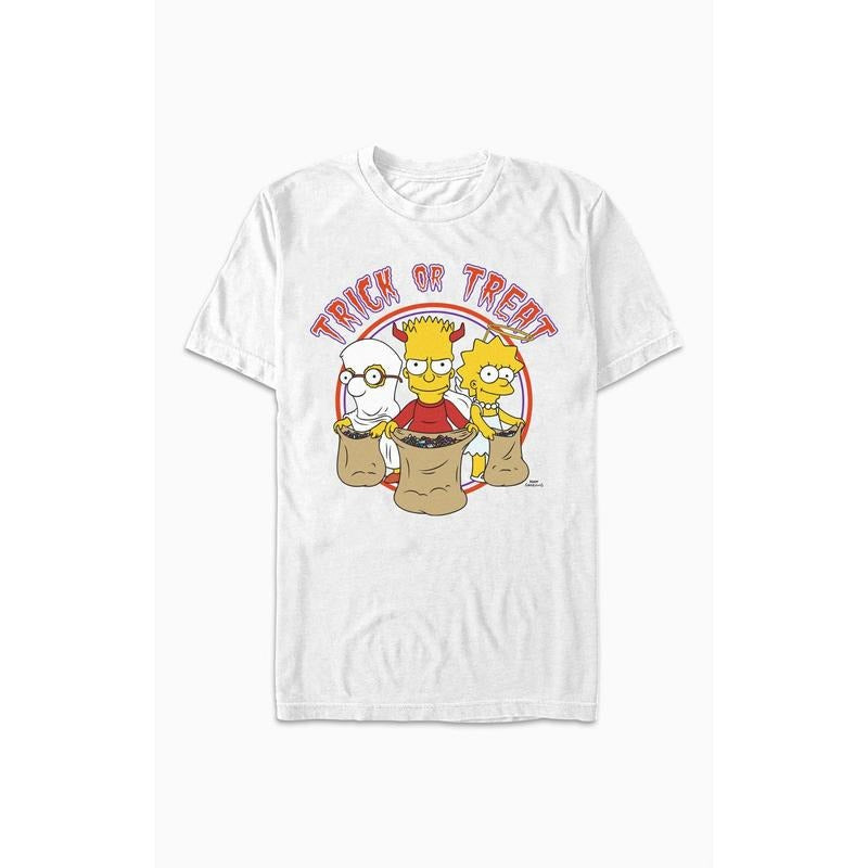 PacSun Women's The Simpsons Trick Or Treat T-Shirtstyle{n002}2 Shirt Hoodie Sweatshirt | PrintMintTees.com