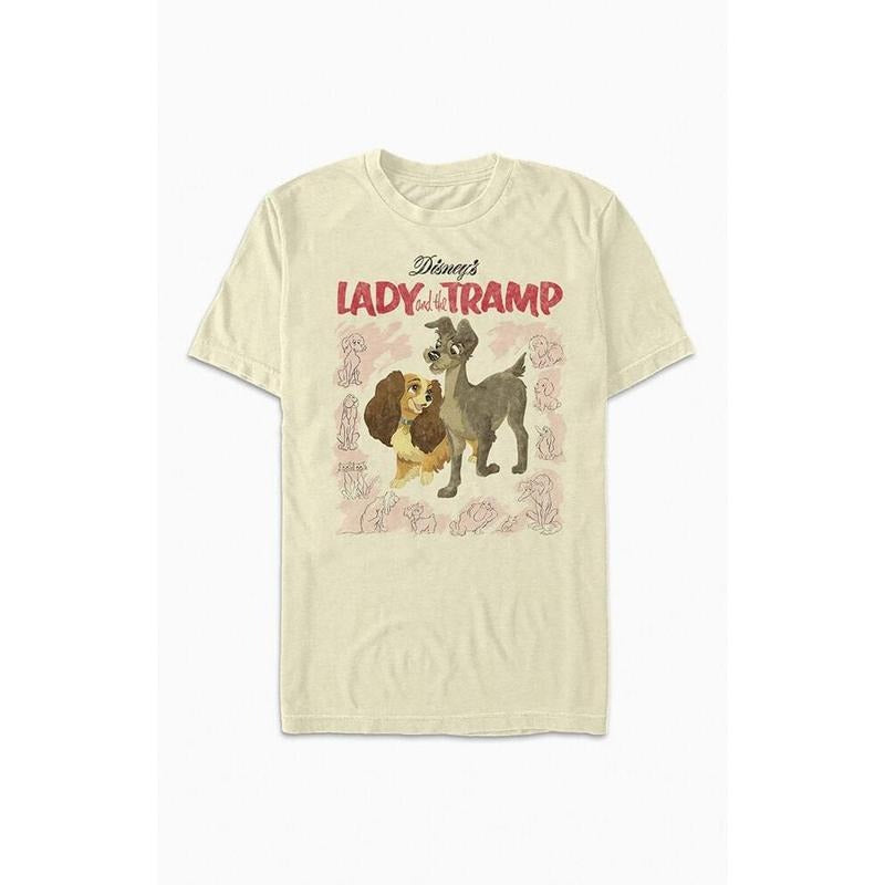 PacSun Women's Vintage Lady And The Tramp T-Shirt Hoodie Sweatshirt | PrintMintTees.com