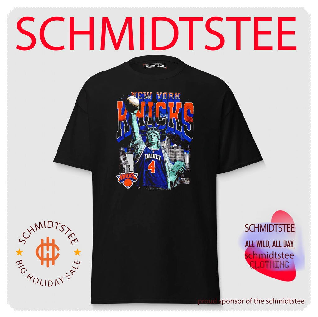 Pacome Dadiet New York Knicks Statue Of Liberty vintage shirt