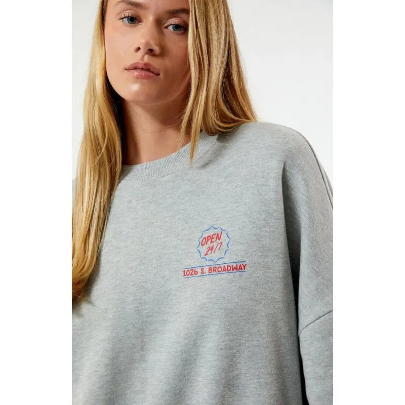 Pacsun Women's Flea Market Crew Neck Sweatshirt T-Shirts, Hoodie | PrintMintTees.com