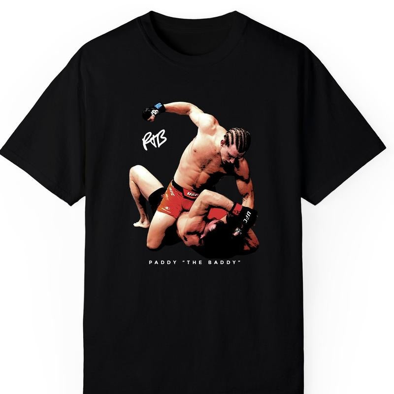 Paddy Pimblett "The Baddy" Shirt, Vintage MMA UFC Tee, Gift For Fans Hoodie Sweatshirt | PrintMintTees.com