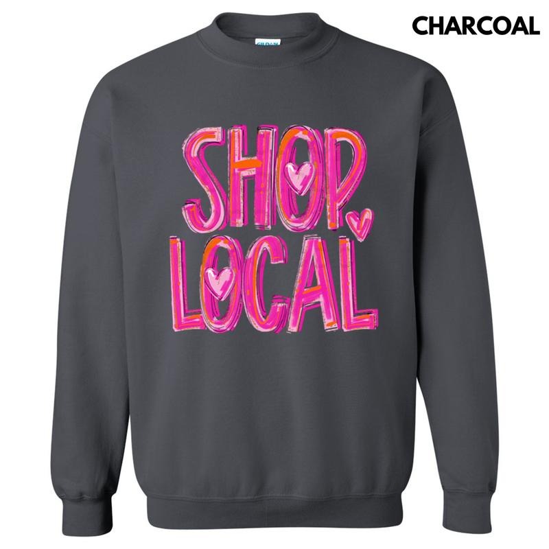 Painted Shop Local Sweatshirt T-Shirts, Hoodie | PrintMintTees.com