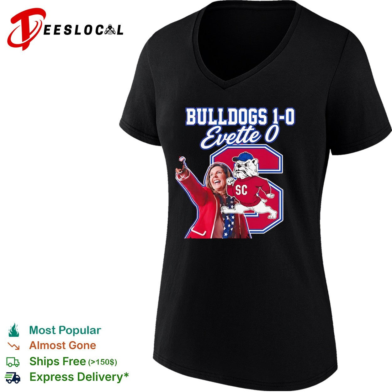 Pamela Evette x South Carolina State Bulldogs 1-0 Evette O mascot shirt