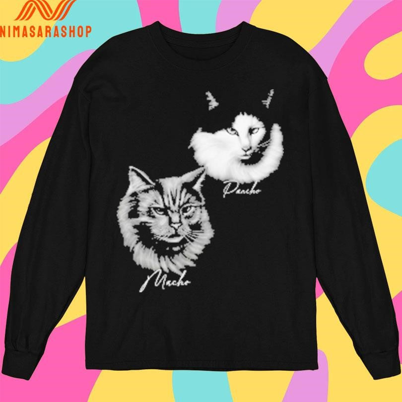 Pancho And Macho Solid Ass Cats Shirts