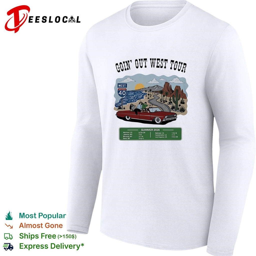 Panic Goin’ out west tour Summer 2026 shirt