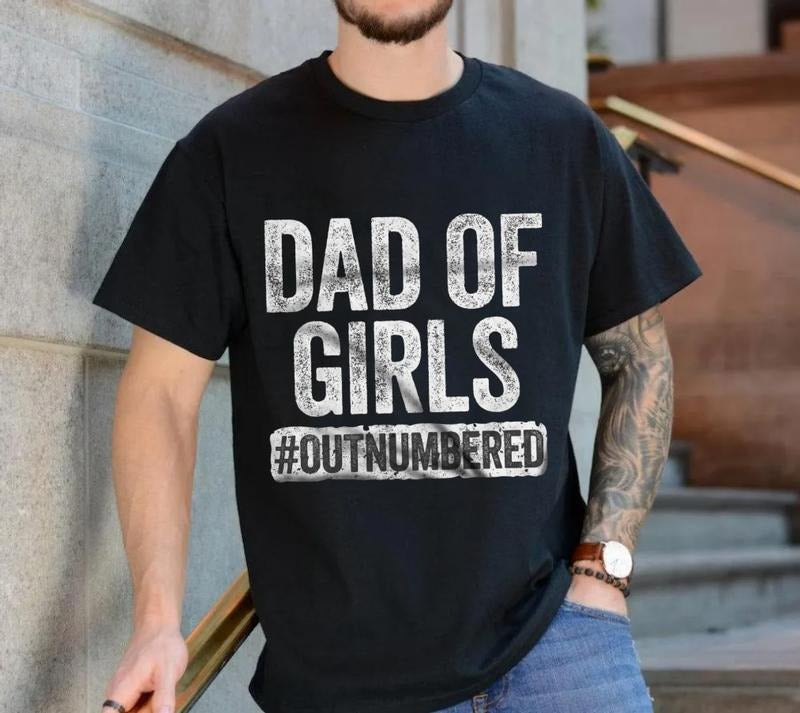 Papa Gift, Papa Shirt, Papa Of G**l Shirt, Father Shirt, Gift For Papa, Unisex Short Sleeve Tee, Crewneck Top Hoodie...