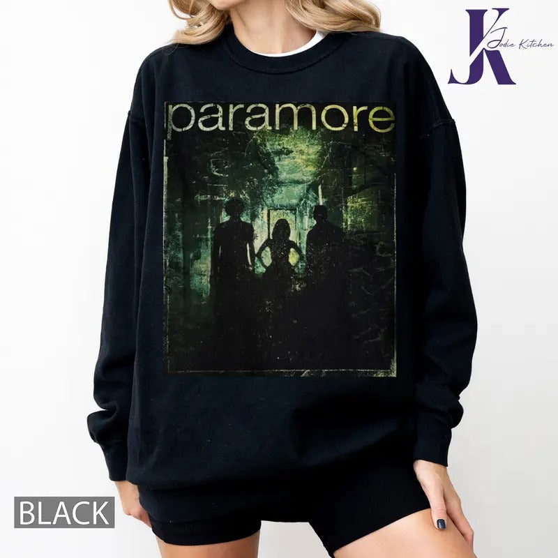 Paramore Monster Band Concert Tour Shirt, Black Women Teen Medium1846, Comfort Colors Shirt Hoodie Sweatshirt