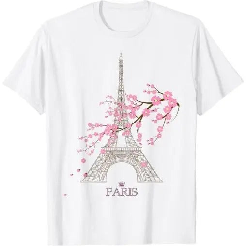 Paris Eiffel Tower the sign of Love France Parisian Home T-Shirt Made in USA Hoodie Sweatshirt | PrintMintTees.com