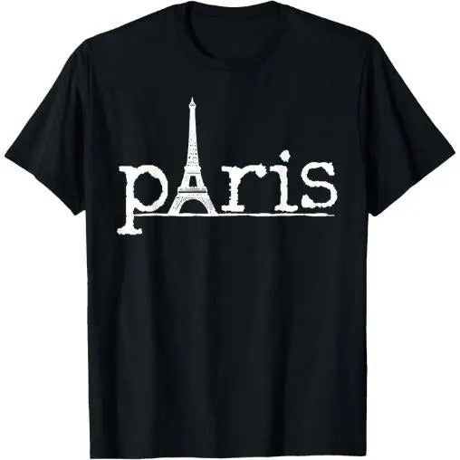 Paris France French Eiffel Tower Europe European Gift T-Shirt Made in USA Hoodie Sweatshirt | PrintMintTees.com