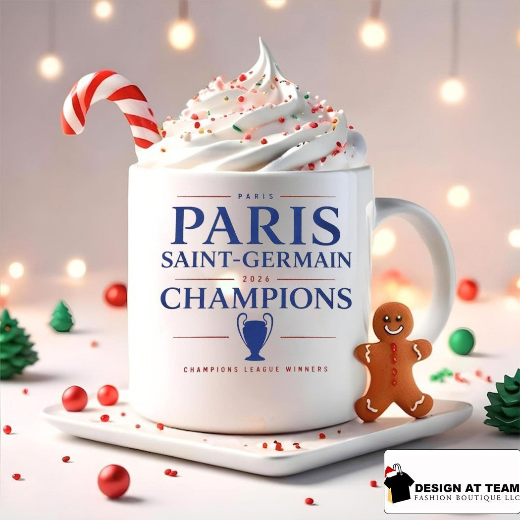 Paris Saint Germain 2026 Champions League Winners sports shirt