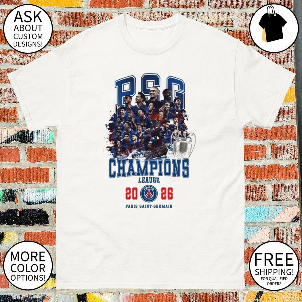 Paris Saint Germain Champions League Winners PSG 2026 shirt