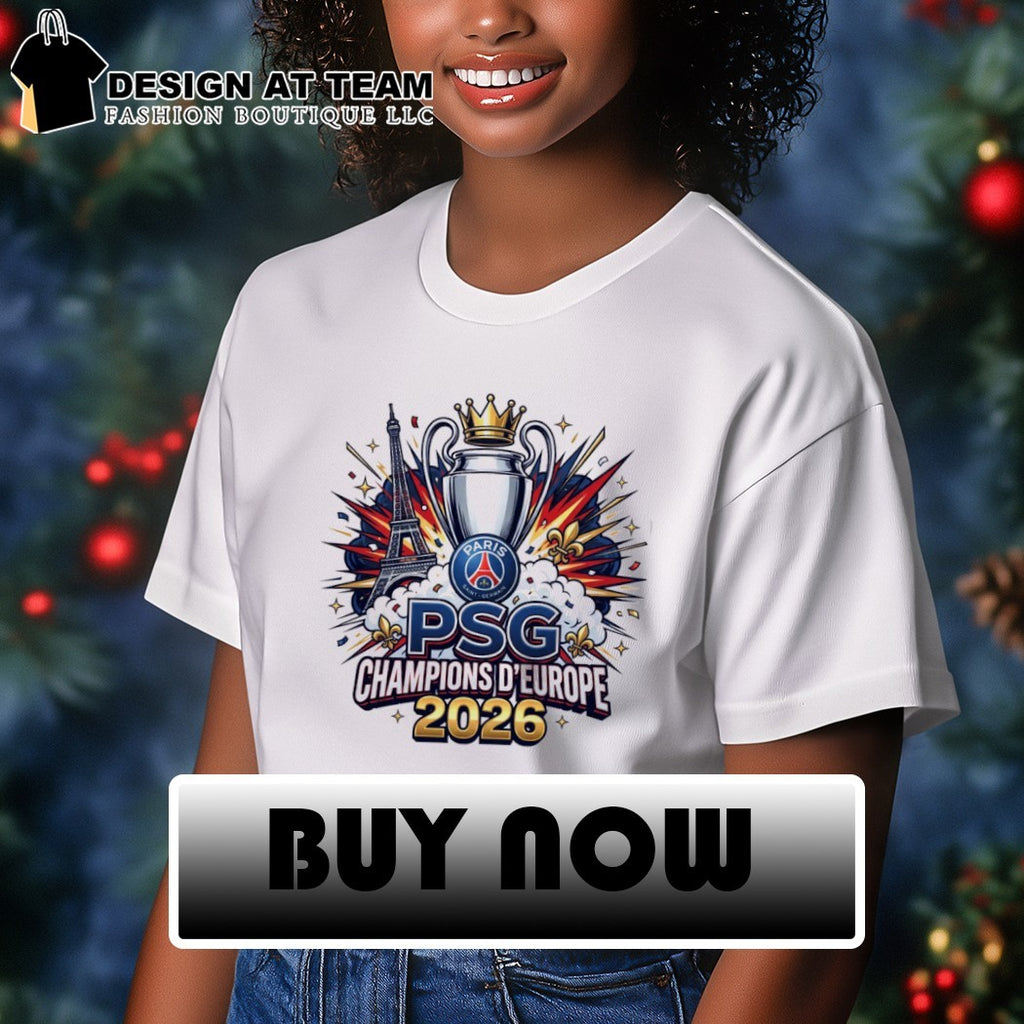 Paris Saint Germain PSG Champions League Winners 2026 shirt