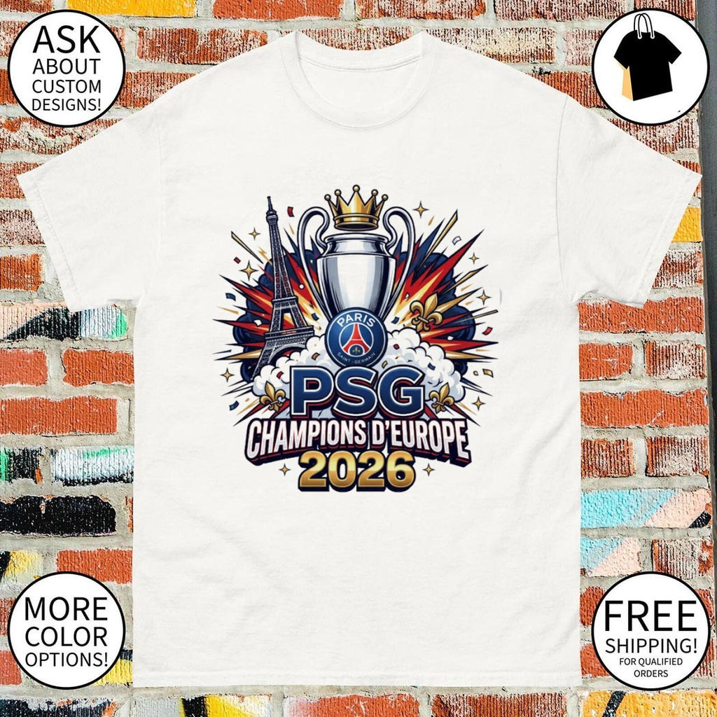 Paris Saint Germain PSG Champions League Winners 2026 shirt