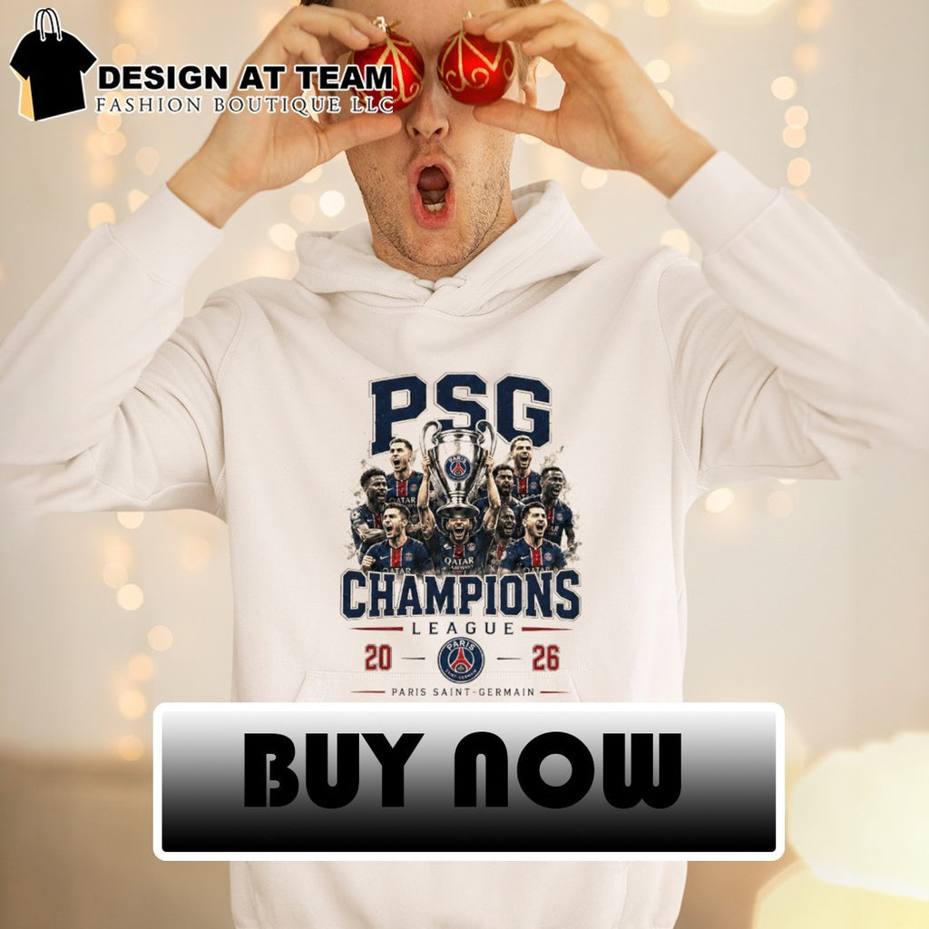Paris Saint Germain UCL Champions Football PSG Trophy shirt