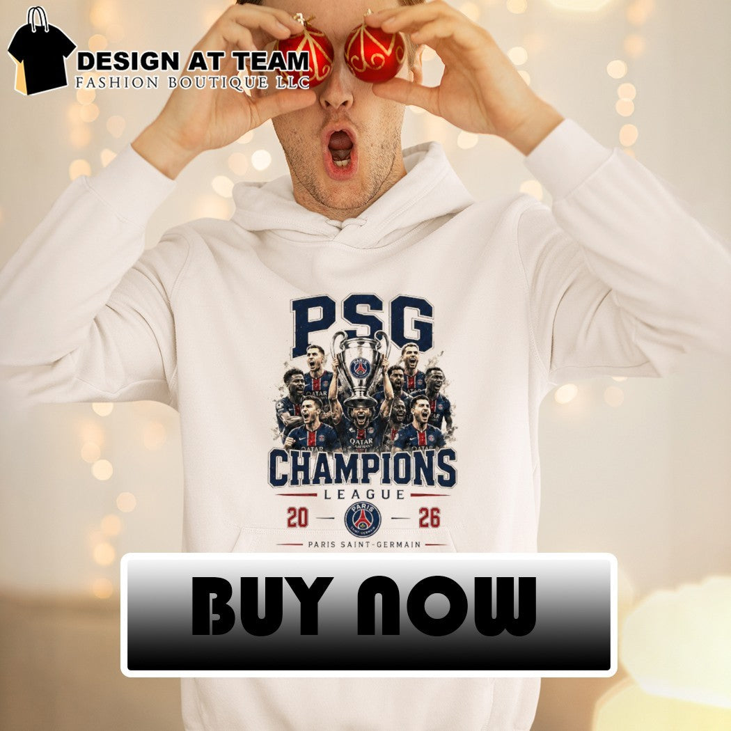 Paris Saint Germain UCL Champions Football PSG Trophy shirt