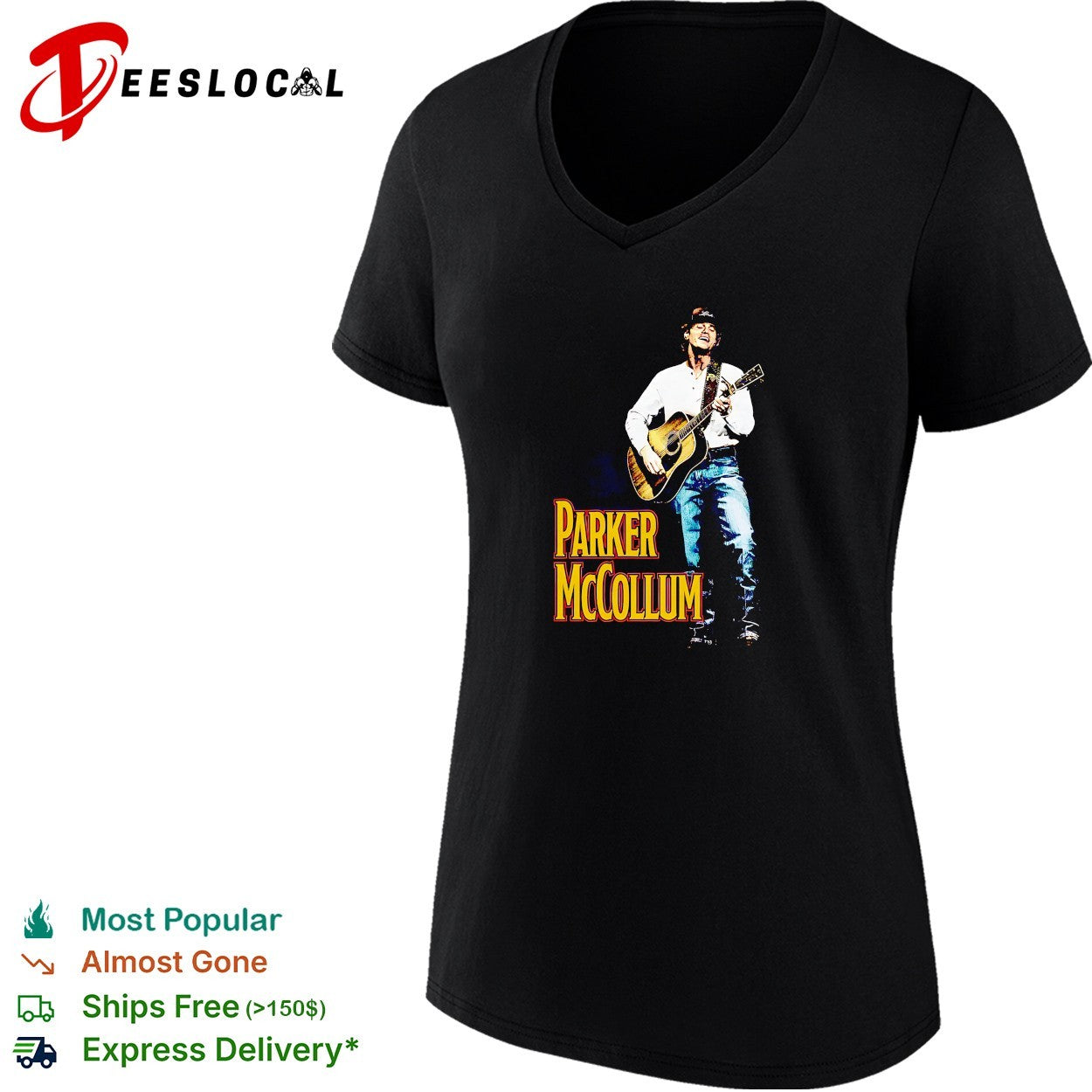 Parker McCollum country music singer songwriter shirt