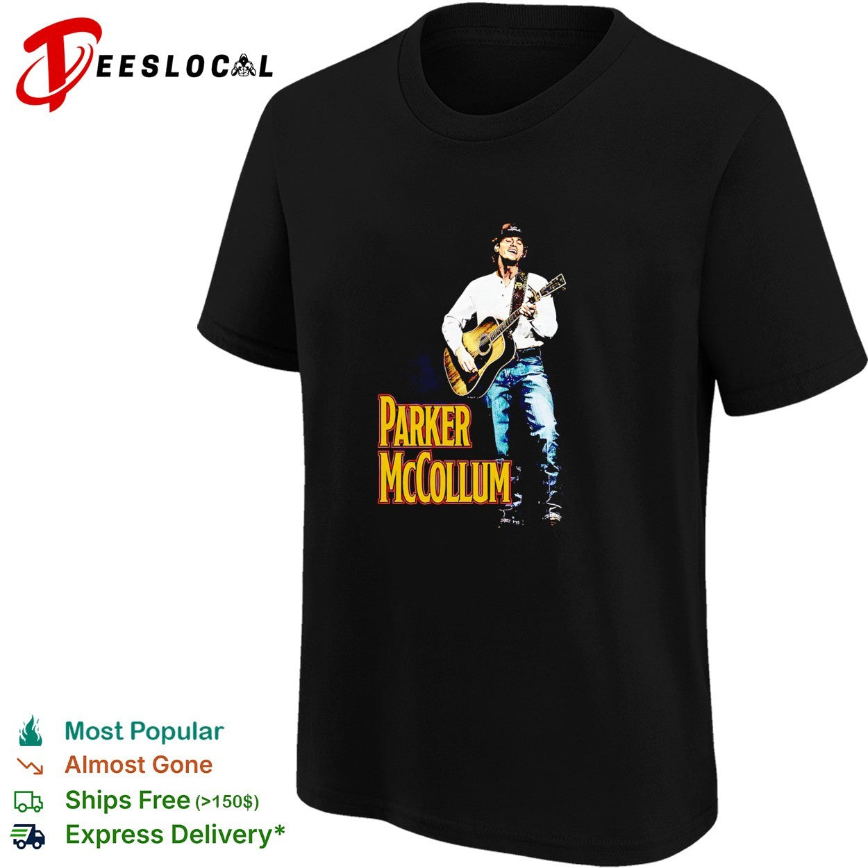 Parker McCollum country music singer songwriter shirt