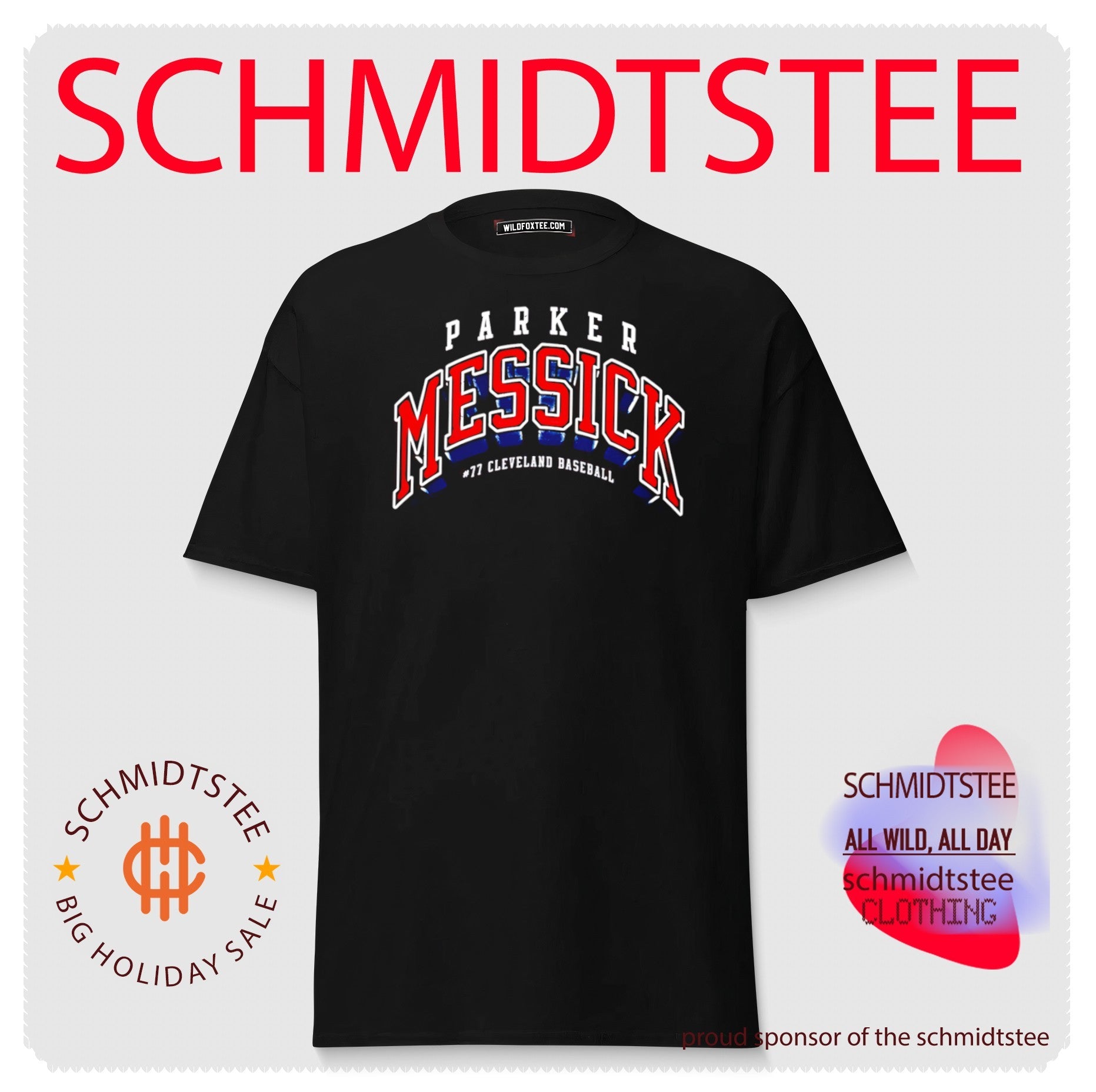 Parker Messick Cleveland Guardians Collegiate Arch shirt